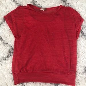 Coral t shirt